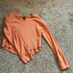Small Orange Target Long Sleeve